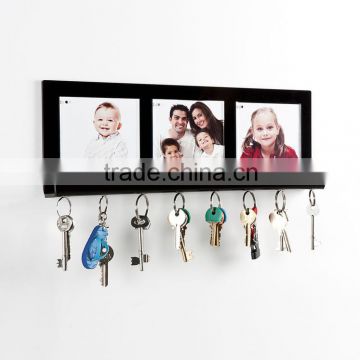 Acrylic Material Acrylic Wall Mounting Keychain Hanger