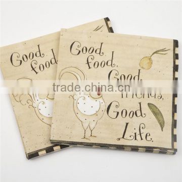 high quality logo printed colorful feature paper napkins for dinner