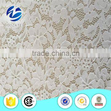 Hot selling nylon net guipure lace fabric patterns