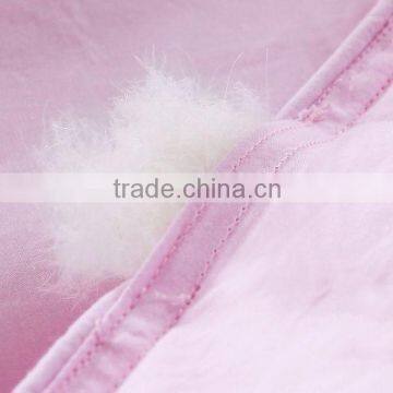 Pink and Cream 80% White Duck Down Comforter photo-4