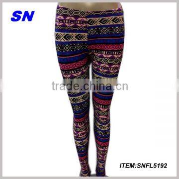 European Fashion Design Printed Leggings Wholesale Colorful Legging For Women