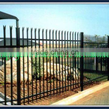 Fishing Galvanised Palisade fencing