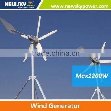 600w small mini wind generator alternator generator wind turbine wind turbine