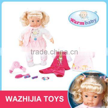 New arrival hot sale beautiful princess dress up game doll gift item for girls