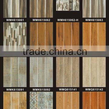 HOT SALE 200*1000mm indoor Glazed tile of imitation wood