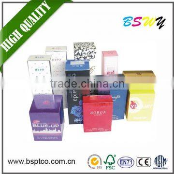 High quality Novelty top quality emboosed cleansers cosmetic paper box