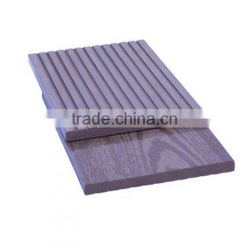 outdoor grooved wpc decking