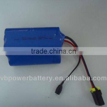 12V 6000mAh D NiMH battery pack for lighting and industrial