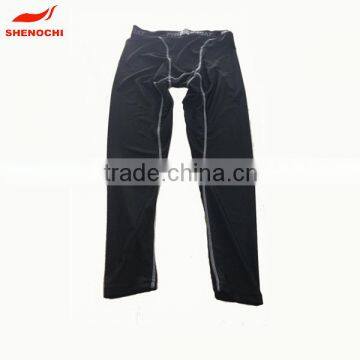 Spandex made in China custom men compression pants running wholesale