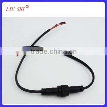 waterproof male and female cable wire harness