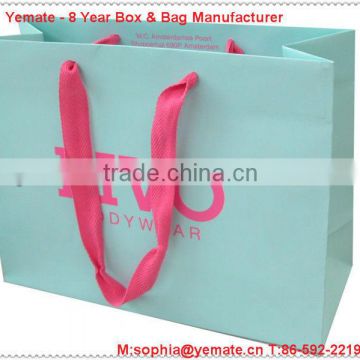 2013 New products pink Fashion Paper Gift Bag for Popular Products in USA