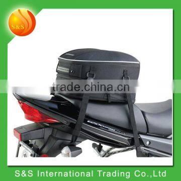 Customized Black Functionale Travel Sport Motorcycle Saddle Bags