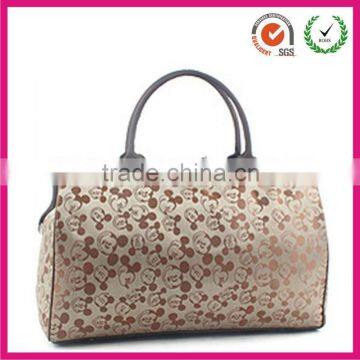 2013 ladies classic traveling handle bag wholesale (dongguan factory)