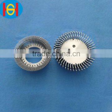 Supplier 6063 Led round Aluminum Extrusion Heat Sink Profiles