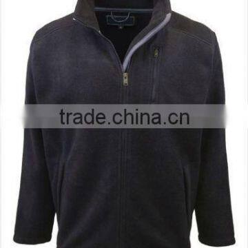 fashion men polar plain fleece jackets