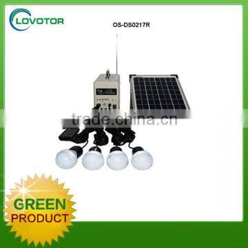 Solar panel home lighting kits small systerm high power solar dc power system 30w