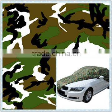 hot selling camouflage taffeta fabric printing textile for car cover