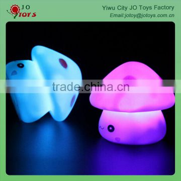 Colorful festival toy mushroom led candle light