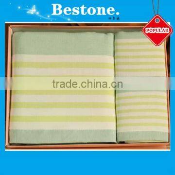 Wholesale Dobby 100% Cotton Bath Towel Set