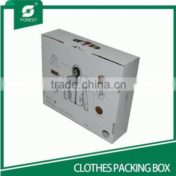 FULL PRINTED CORRUGATED SHIPPING BOX FOR CLOTHES photo-2