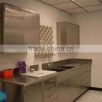 Kitchen Stainless Steel Sink Work Table Laboratory Furniture