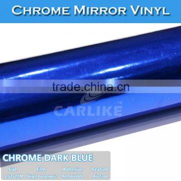 CARLIKE Stretchable Chrome Vinyl Stickers Full Body Sticker Car Exterior Decoration