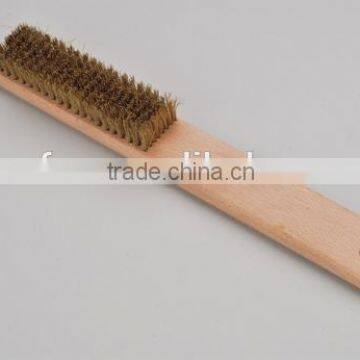 long handle brass wire brush