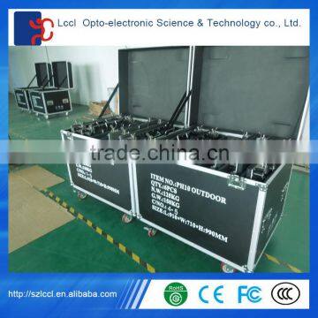 HD image aluminum cabinet outdoor small flexible led screen