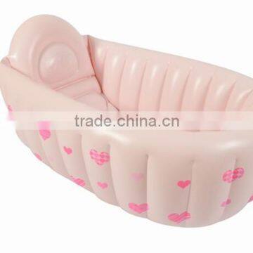 Inflatable Plastic Baby Bathtub, Deep Portable Bathtub For Kids