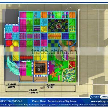 Cheer Amusement 20130304-004-C-1 Junior Themed Soft Play Indoor Playground Equipment