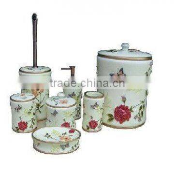 Hot selling polyresin bathroom sets