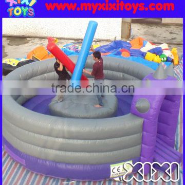 XIXI 0.55mm PVC Inflatable Gladiator Joust Arena Sport Games For Sale