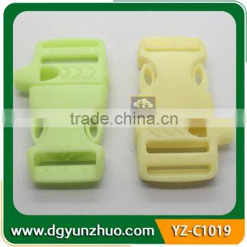 High Quality Colorful Quick Side Release Plastic Buckle With Whistle