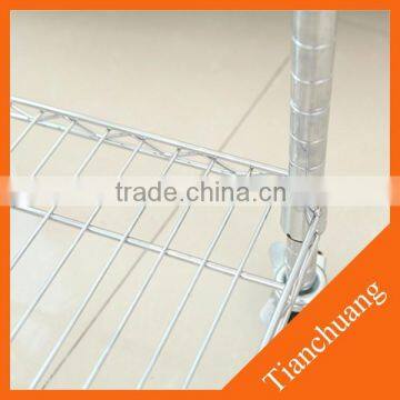 Warehouse Folding Wire Shelf Unit photo-6