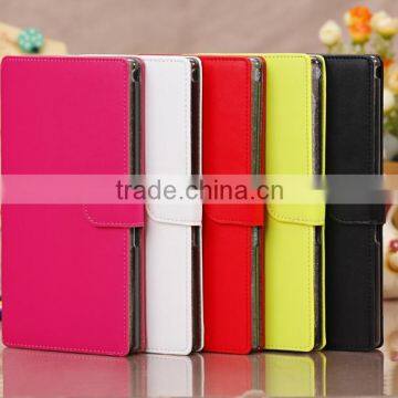 Leather case for sony xperia z ultra xl39h