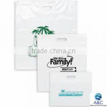Cheap Printing Plastic Bags, EPI/D2W Additives Die Cut Handle photo-4