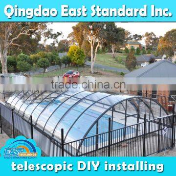 DIY assemble pool enclosure