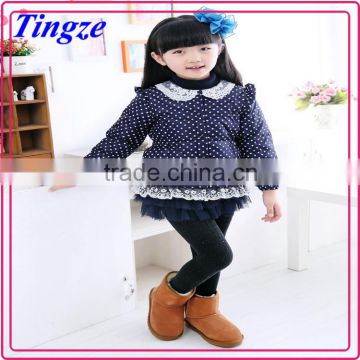 High quality wholesale fashion hot factory directly wholesale price child fashion cotton kid clothes girl overcoat