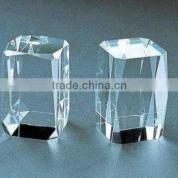 Wholesale Optical Crystal Blank Cube For 3D Laser Engraving photo-3