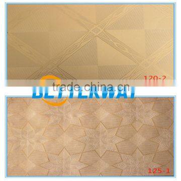 new decotion material pvc ceiling flm used for gypsum board