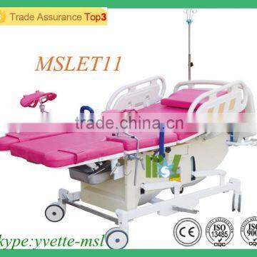 MSLET11M Comfortable Electric obstetrics hospital bed Electric operating table