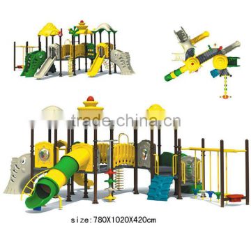 Children plastic outdoor play set