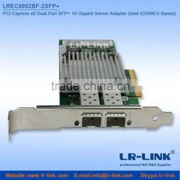 PCIe x8 Intel Chipset SFP+ 10G Fiber NIC Compatible With X520-SR2