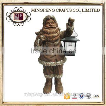 Outdoor Solar Solar Christmas Santa Clause Statues