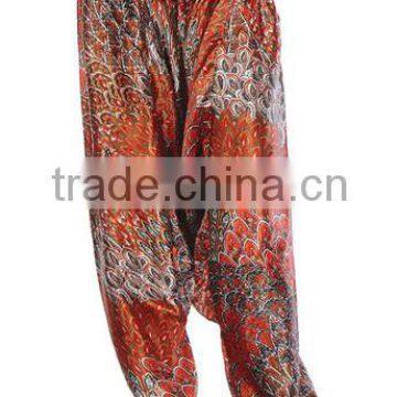 indian printed harem trouser pants rayon trousers online