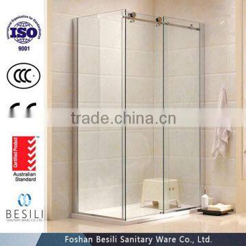 Shower room with sliding glass shower door R3