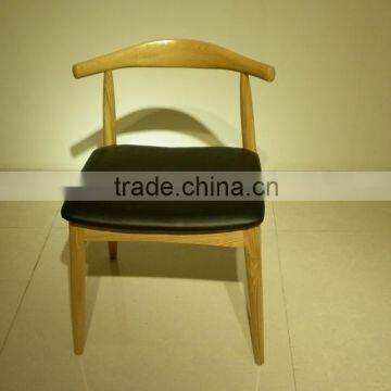 living room elbow chair, Hans designer chair replica cow horn chair