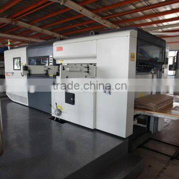 Semi automatic die cutting creasing machine with stripping