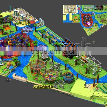 Newest Children Playground Equipment for Sale, Kids Indoor Theme Play Park photo-2