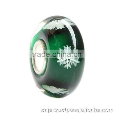 Wholesale 925 Silver murano glass beads Wjqgb176